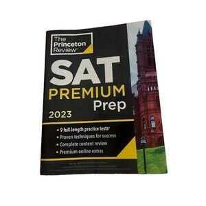 SAT PREMIUM Prep 2023 by The Princeton Review NEW